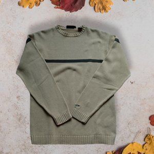 TIMBERLAND • Medium knit crew neck sweater long sleeve Fall Winter warm men's